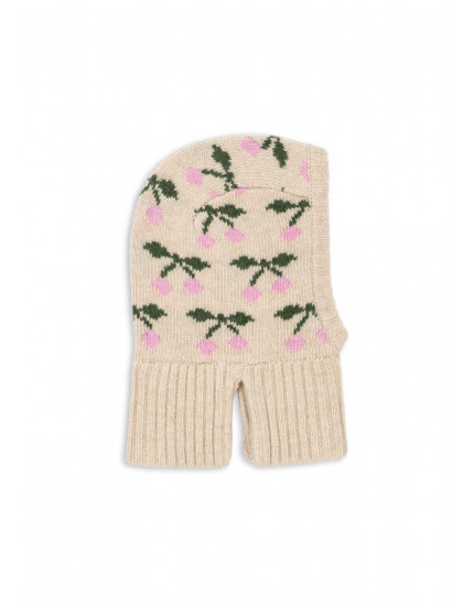 Belou Knit Balaclava Cherry