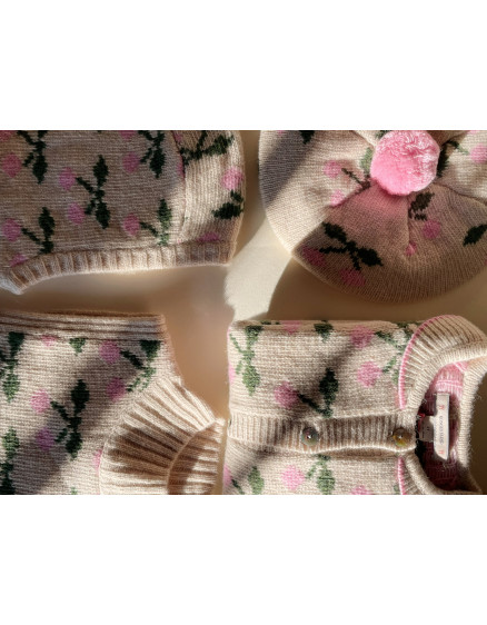 Belou Knit Balaclava Cherry 6