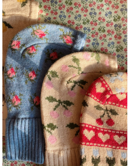 Belou Knit Balaclava Lemon 3