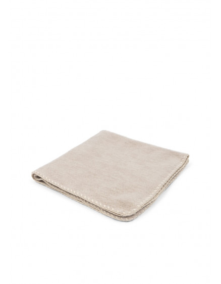 Erba Wool Fleece Baby Blan Oatmeal