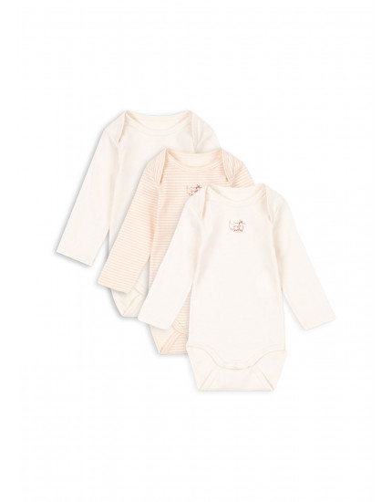 3 х Боді Fio Stripe Blush Mix