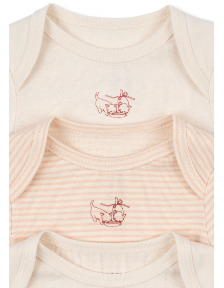 3 х Боді Fio Stripe Blush Mix 4