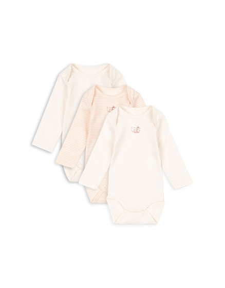 3 х Боді Fio Stripe Blush Mix