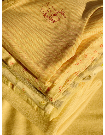 Fio Stripe 2 Pack Beanie Blush Mix 5