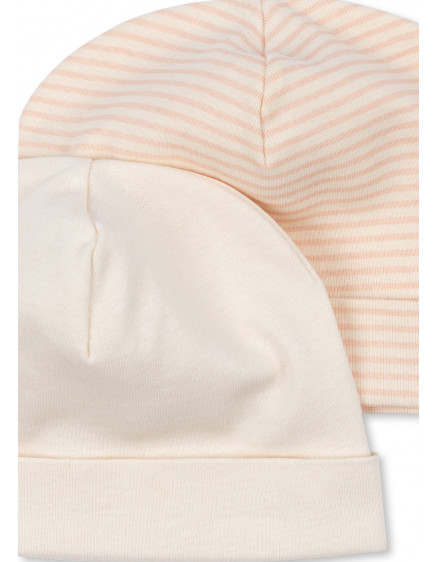 Fio Stripe 2 Pack Beanie Blush Mix 2