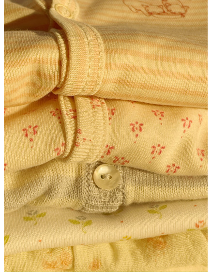 Fio Stripe 2 Pack Beanie Blush Mix 7