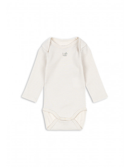 Fio Stripe LS Body Tea Stripe Gray