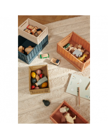 Weston Storage Box L Whale Blue 4