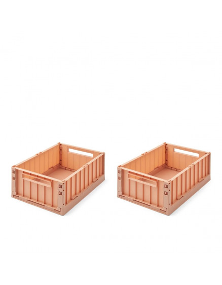 Weston Storage Box M 2-pack Tuscany Rose