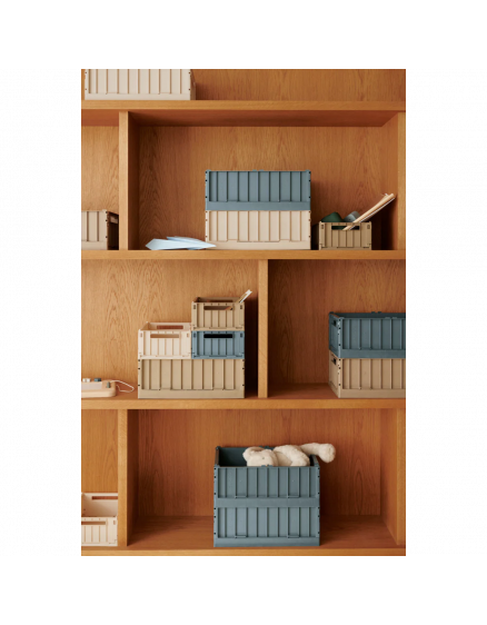 Weston Storage Box M 2-pack Whale Blue 3