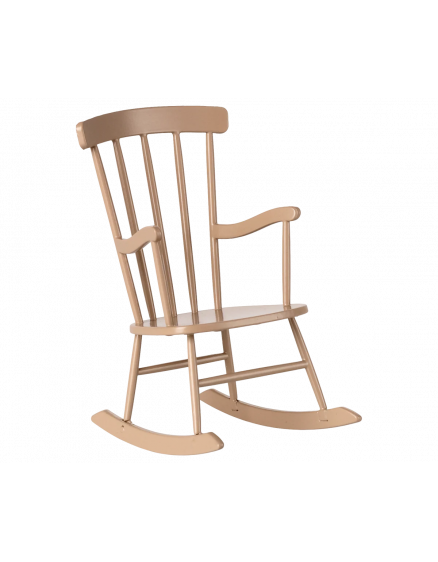 Rocking Chair Miniature Dark Sand