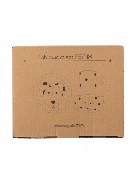 Набір посуду Fenix Brown  2