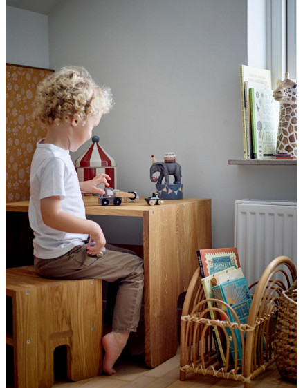 Cimmi Jar w/Lid Red 7