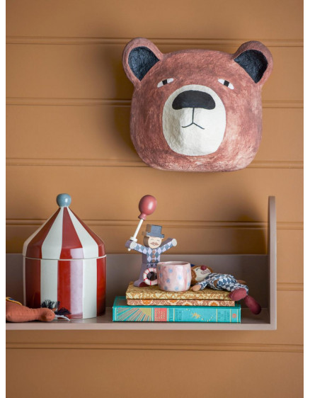 Cimmi Jar w/Lid Red 5