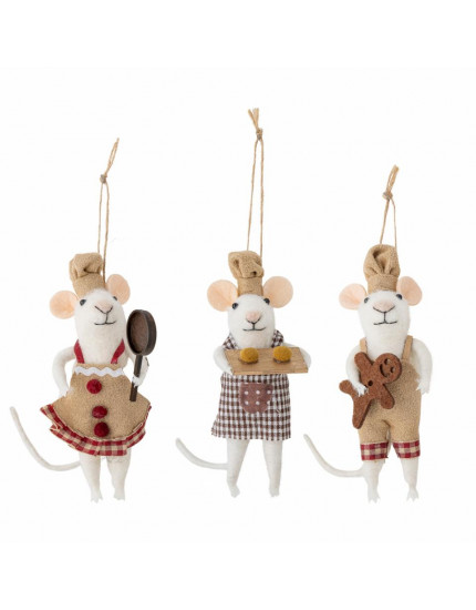 Peo Ornament Brown Set