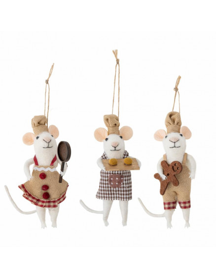 3 x Ялинкова прикраса Peo Brown