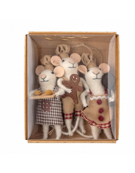 3 x Ялинкова прикраса Peo Brown 2