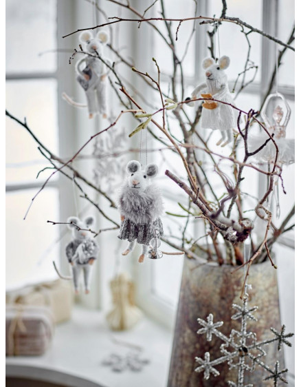 2 x Ялинкова прикраса Peo Grey 3