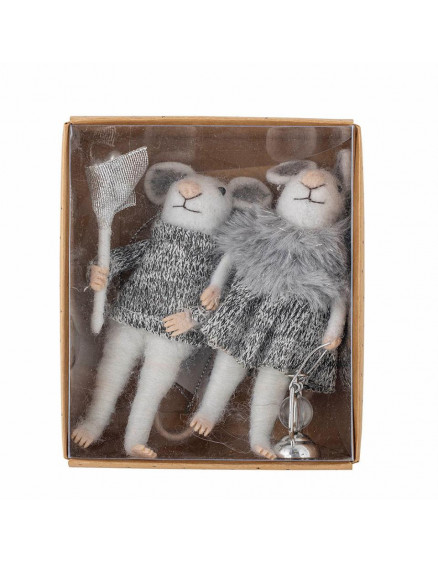 2 x Ялинкова прикраса Peo Grey 2