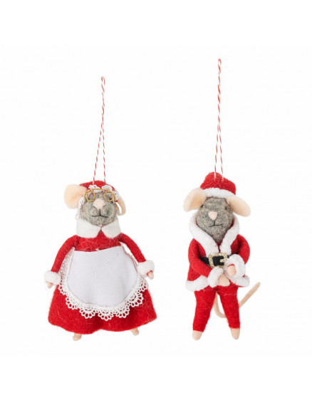 Peo Ornament Red Set Mini