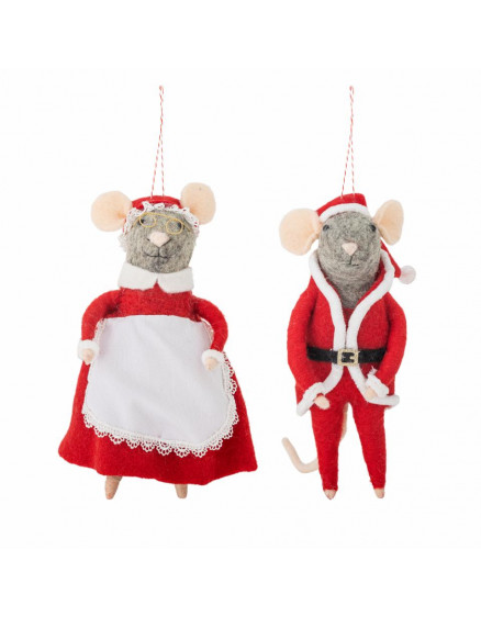 Peo Ornament Red Set Big