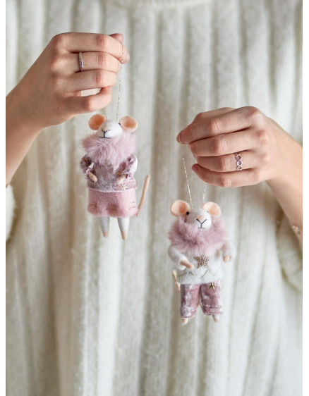 2 x Ялинкова прикраса Peo Rose Mini 2