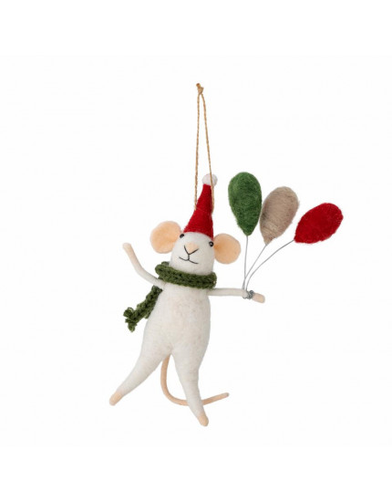 Peo Ornament White Balloon