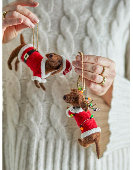 2 x Ялинкова прикраса Monty Brown 4