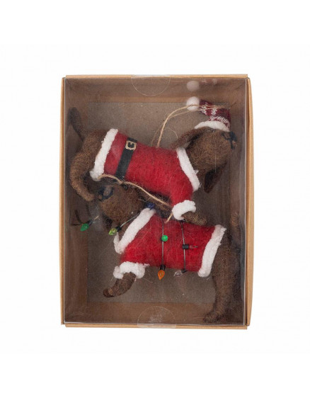 2 x Ялинкова прикраса Monty Brown 3