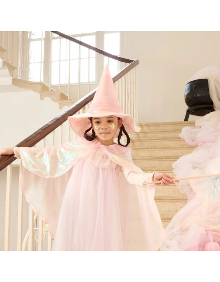 Капелюх Pink Sequin Witch 3