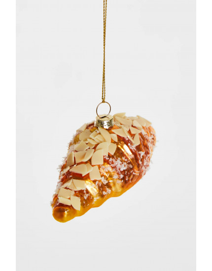 Almond Croissant Ornament