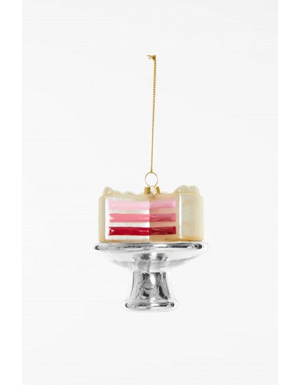 Ялинкова прикраса Gender Reveal Cake Pink