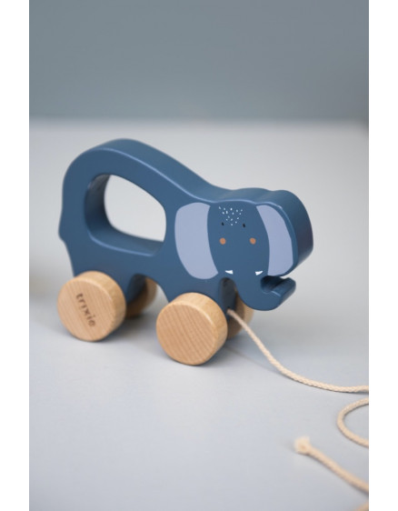 Дерев'яна іграшка-каталка Mrs. Elephant 2