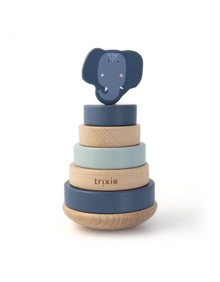 Дерев'яна пірамідка Mrs. Elephant