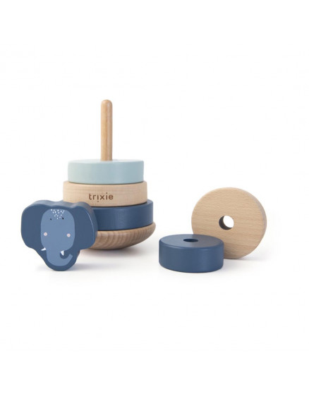 Дерев'яна пірамідка Mrs. Elephant 2