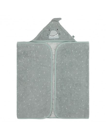Hooded towel 70x130cm Mr. Shark
