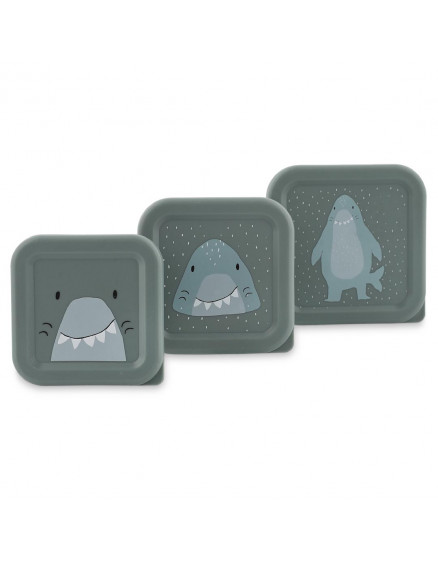 3 х Ланчбокс Mr. Shark