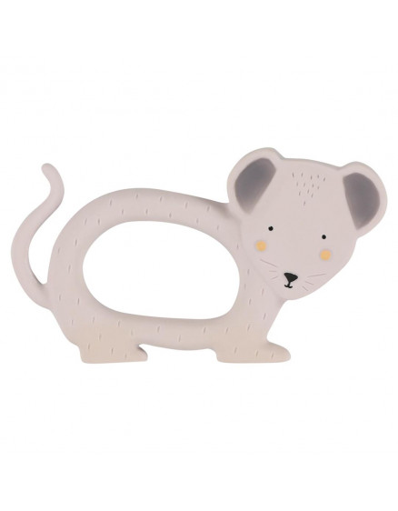 Natural rubber grasping toy Mrs.Mouse