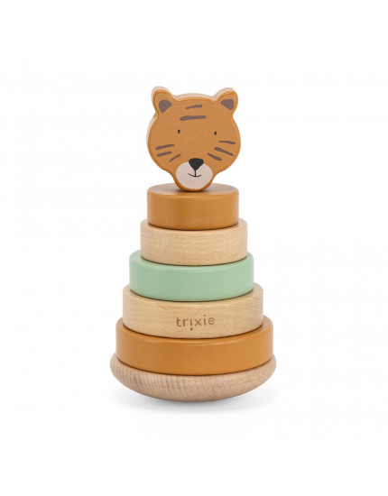 Дерев'яна пірамідка Mr. Tiger Один розмір
