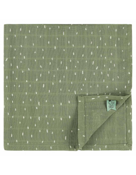 Muslin cloths 3-pack 55x55cm Daring Dino 3