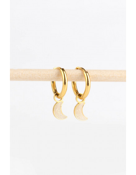 Charms Shiny Moon Pair 2