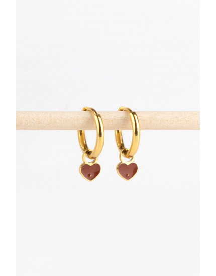 Charms Tiny Heart Pair