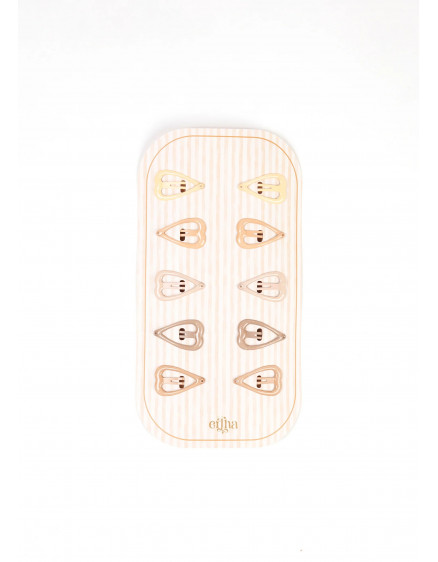 10 х Заколки Glitter Sweetheart Multi