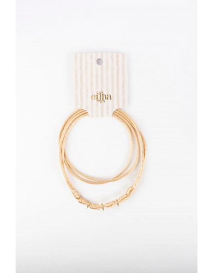 Make Your Necklace Soft Peach 3 Charm 2