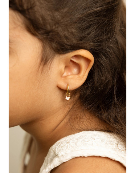 Сережки Studs Duo Heart 3