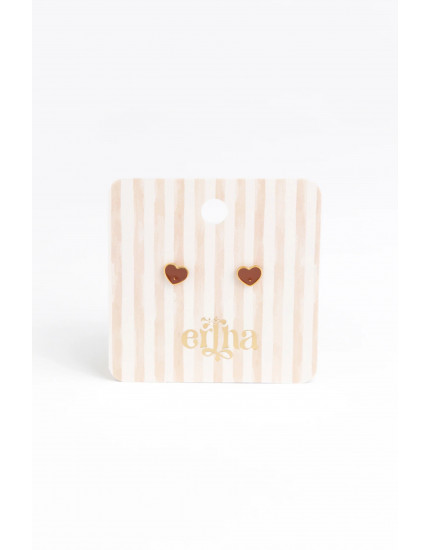 Studs Earrings Tiny Heart