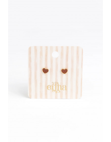 Studs Earrings Tiny Heart