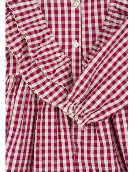 Kim Dress Sangria Butter Check 2