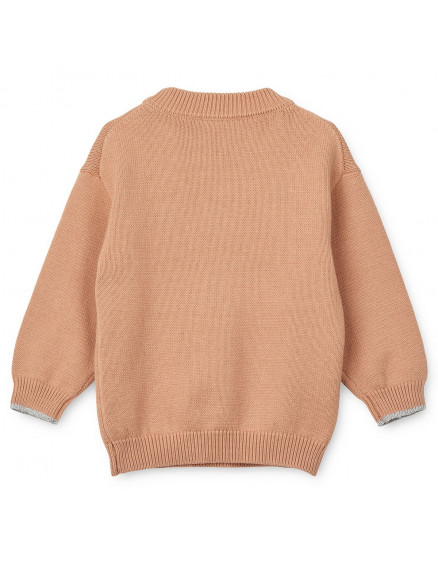 Orlane Embroidery Knit Jumper Pale Rabbit 4