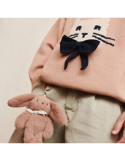 Orlane Embroidery Knit Jumper Pale Rabbit 2